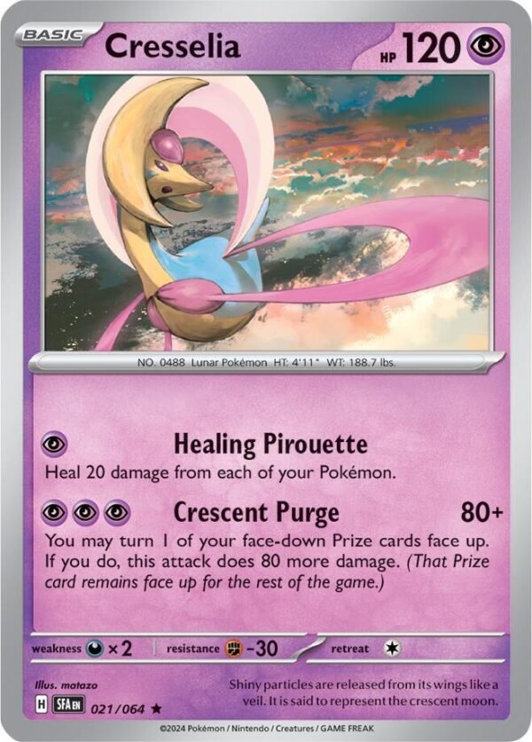 Cresselia 021/064 Holofoil SV: Shrouded Fable