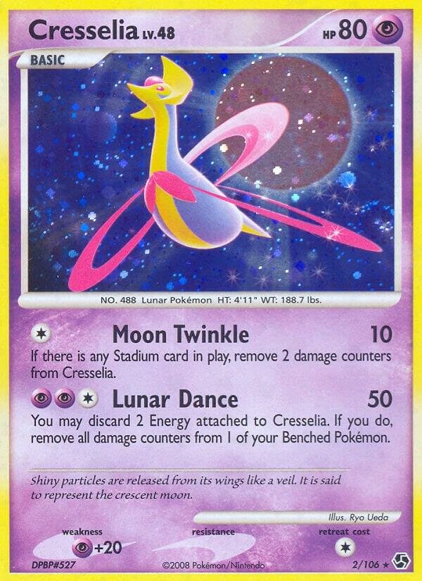 Cresselia 2/106 Holofoil Great Encounters