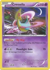 Cresselia | 70/162 | Reverse Holofoil | XY - BREAKthrough