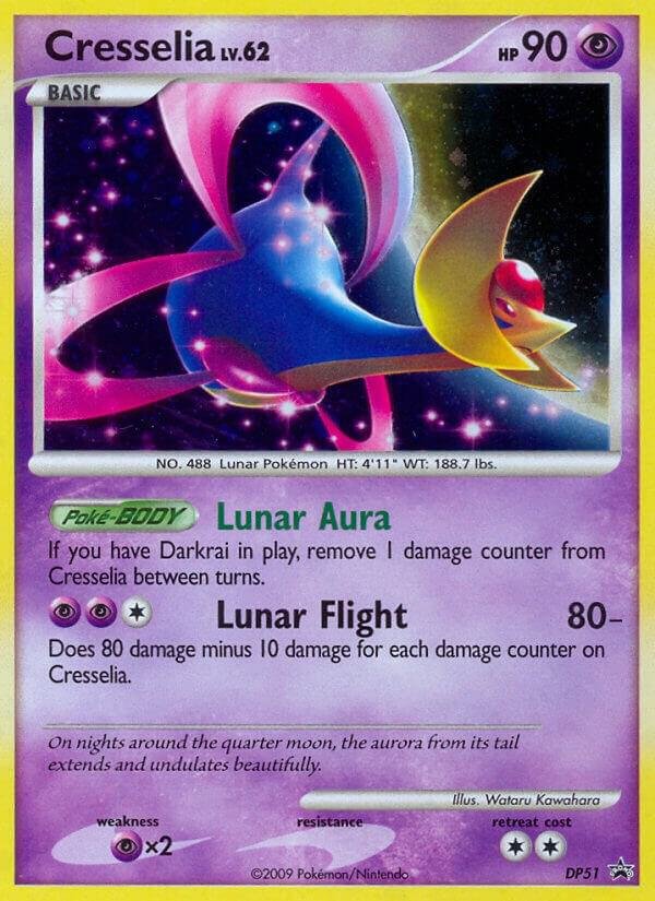 Cresselia DP51 Holofoil Diamond and Pearl Promos Cresselia DP51 Holofoil Diamond and Pearl Promos