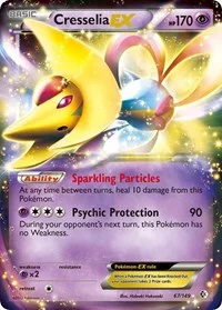 Cresselia EX | 67/149 | Holofoil | Boundaries Crossed