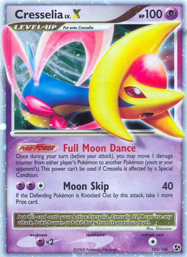 Cresselia LV.X 103/106 Holofoil Great Encounters