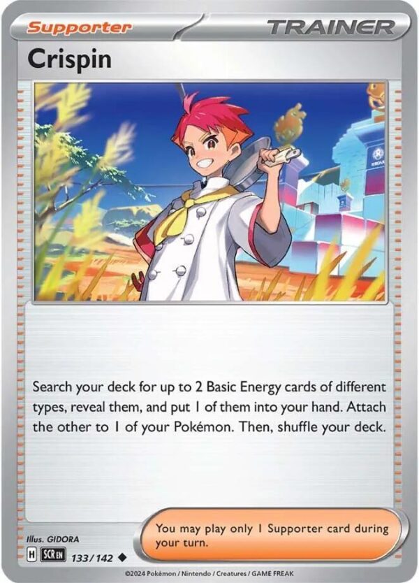 Crispin 133/142 Reverse Holofoil SV07: Stellar Crown