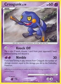 Croagunk | 007/017 | Normal | POP Series 9