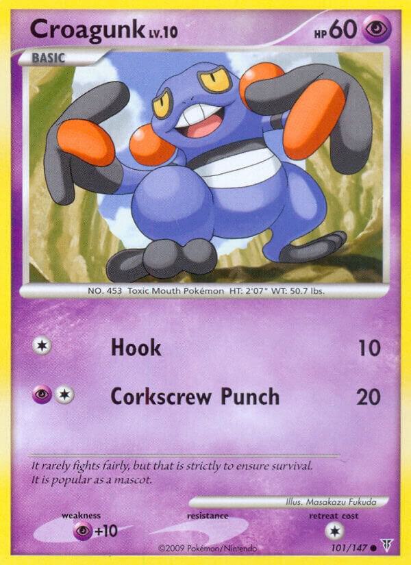 Croagunk 101 Normal Supreme Victors