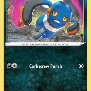 Croagunk 109/195 Reverse Holofoil SWSH12: Silver Tempest
