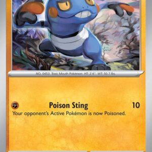 Croagunk 114/193 Reverse Holofoil SV02: Paldea Evolved Croagunk 114/193 Reverse Holofoil SV02: Paldea Evolved