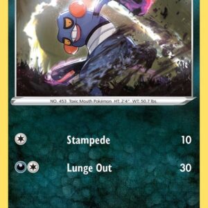 Croagunk 123/202 Reverse Holofoil SWSH01: Sword & Shield Base Set Croagunk 123/202 Reverse Holofoil SWSH01: Sword & Shield Base Set