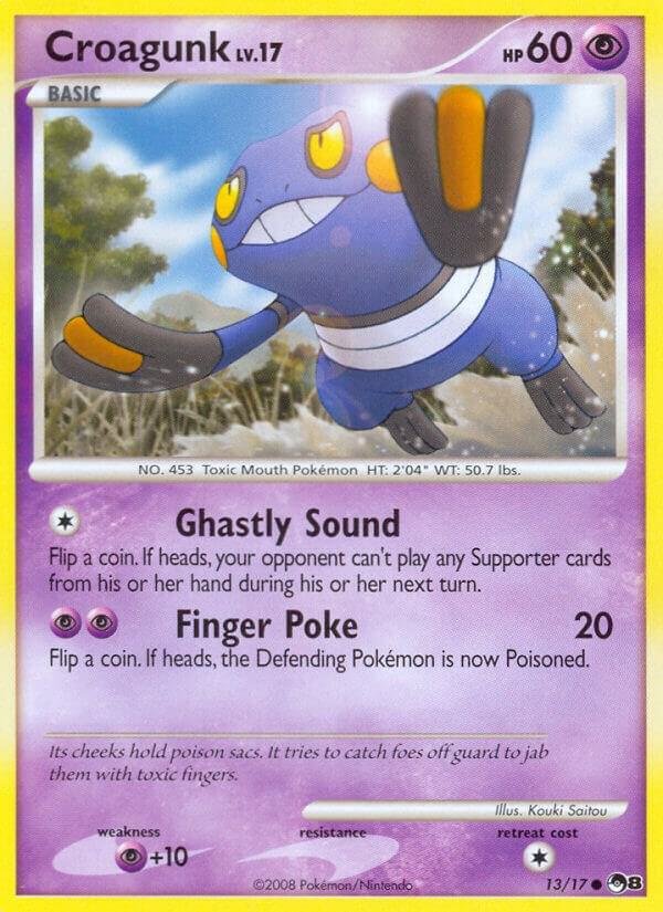 Croagunk 13/17 Normal POP Series 8