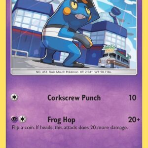 Croagunk 54/147 Normal SM – Burning Shadows