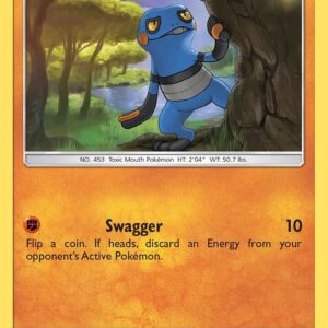 Croagunk 63/131 Normal SM – Forbidden Light