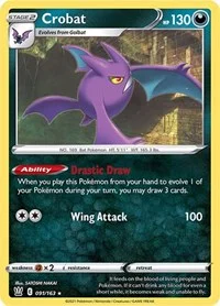 Crobat | 091/163 | Reverse Holofoil | SWSH05: Battle Styles