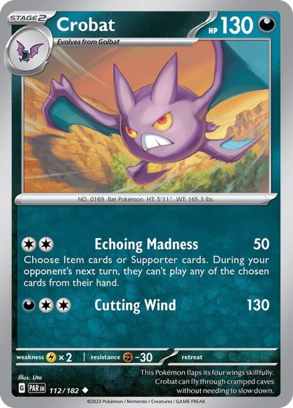 Crobat 112/182 Normal SV04: Paradox Rift