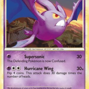 Crobat 14/95 Reverse Holofoil Unleashed