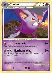 Crobat | 14/95 | Reverse Holofoil | Unleashed