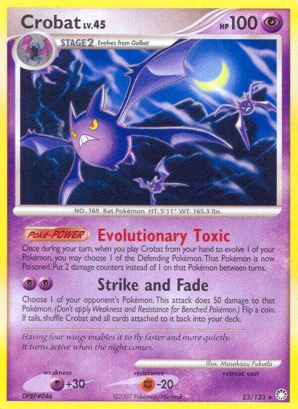 Crobat 23/123 Normal Mysterious Treasures