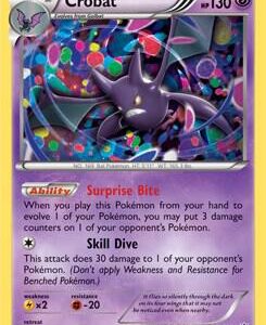 Crobat 33/119 (Cosmos Holo) 033/119 Holofoil Miscellaneous Cards & Products