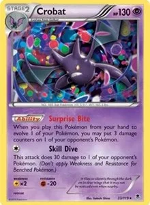Crobat | 33/119 (Cosmos Holo) | 033/119 | Holofoil | Miscellaneous Cards & Products