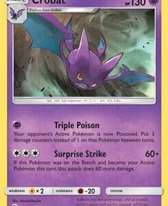 Crobat 56/149 (Prerelease Kit Exclusive) 056/149 Normal Deck Exclusives