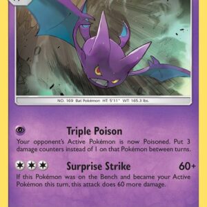 Crobat 56/149 Reverse Holofoil SM Base Set Crobat 56/149 Reverse Holofoil SM Base Set