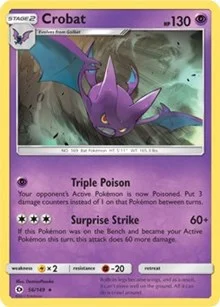 Crobat | 56/149 (Prerelease Kit Exclusive) | 056/149 | Normal | Deck Exclusives