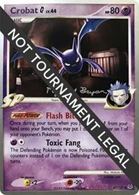 Crobat G | 2010 (Mychael Bryan) | 47/127 | Normal | World Championship Decks