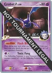 Crobat G | 2010 (Yuta Komatsuda) | 47/127 | Normal | World Championship Decks