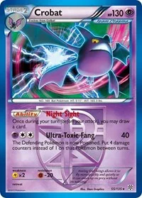 Crobat (Team Plasma) | 55/135 | Reverse Holofoil | Plasma Storm