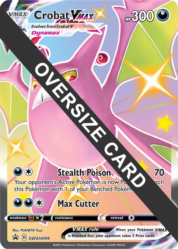 Crobat VMAX SWSH099 Holofoil Jumbo Cards