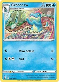 Croconaw | 056/264 | Reverse Holofoil | SWSH08: Fusion Strike