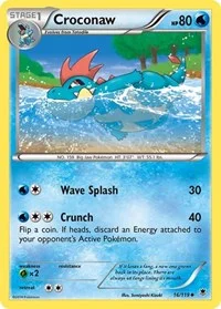 Croconaw | 16/119 | Normal | XY - Phantom Forces
