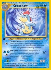 Croconaw (31) | 031/111 | Unlimited | Neo Genesis