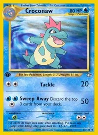 Croconaw (32) | 032/111 | Unlimited | Neo Genesis