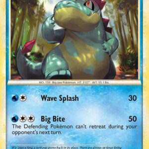 Croconaw 38/123 Reverse Holofoil HeartGold SoulSilver