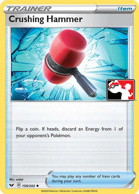 Crushing Hammer 159/202 Holofoil Prize Pack Series Cards