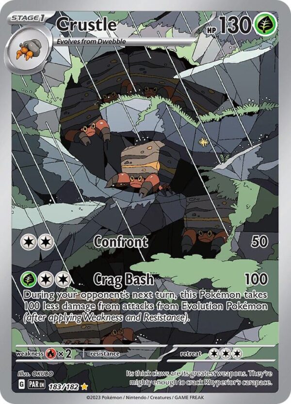 Crustle 183/182 Holofoil SV04: Paradox Rift
