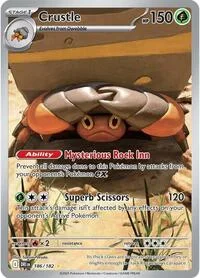 Crustle | 186/182 | Holofoil | SV10: Destined Rivals