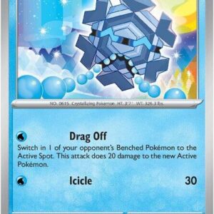 Cryogonal 027/086 Reverse Holofoil SV: Black Bolt