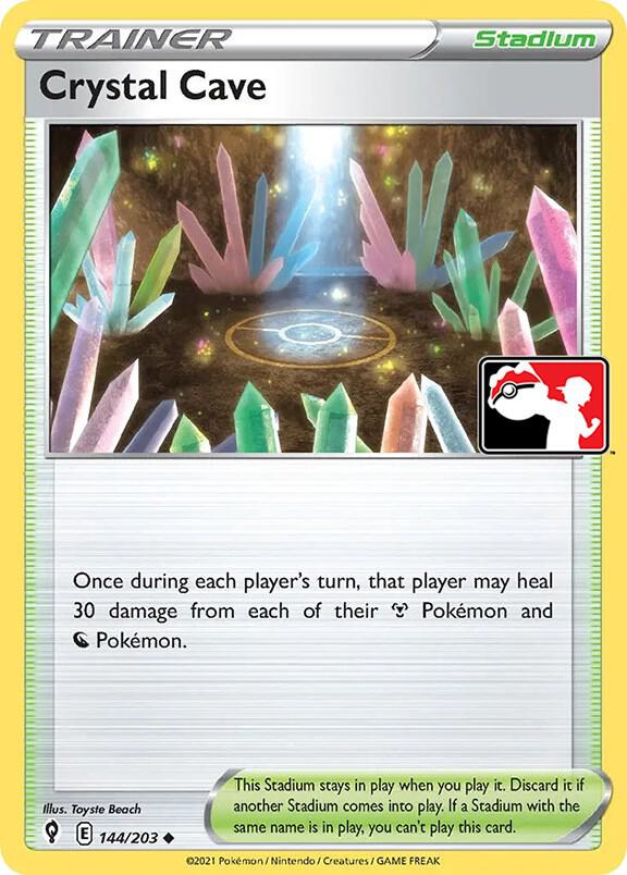 Crystal Cave 144/203 Normal Prize Pack Series Cards