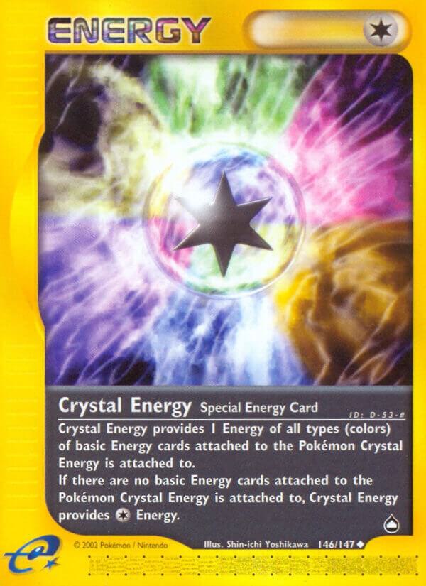 Crystal Energy 146/147 Reverse Holofoil Aquapolis Crystal Energy 146/147 Reverse Holofoil Aquapolis