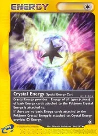 Crystal Energy | 146/147 | Reverse Holofoil | Aquapolis