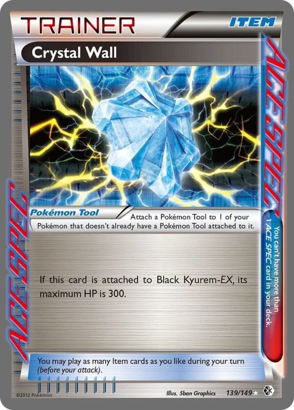 Crystal Wall 139/149 Holofoil Boundaries Crossed