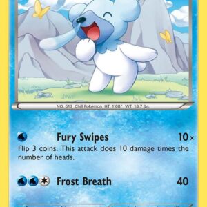 Cubchoo 21/111 Reverse Holofoil XY – Furious Fists