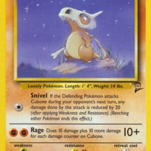 Cubone 070/130 Normal Base Set 2