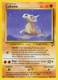 Cubone | 070/130 | Normal | Base Set 2