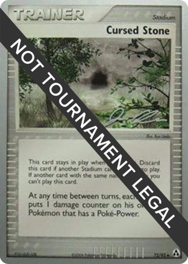Cursed Stone 2006 (Jason Klaczynski) 72/92 Normal World Championship Decks Cursed Stone 2006 (Jason Klaczynski) 72/92 Normal World Championship Decks