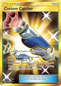 Custom Catcher (Secret) | 231/214 | Holofoil | SM - Lost Thunder
