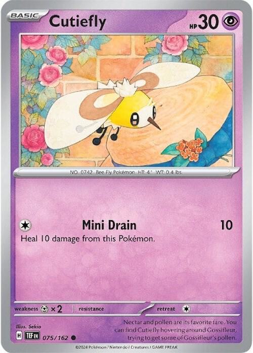Cutiefly 075/162 Normal SV05: Temporal Forces