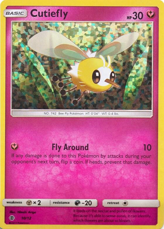 Cutiefly 10/12 010/012 Holofoil McDonald’s Promos 2017