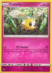 Cutiefly | 10/12 | 010/012 | Holofoil | McDonald's Promos 2017